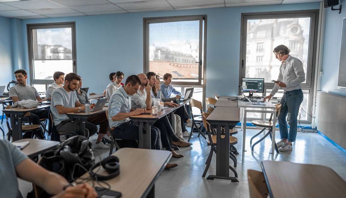 Soutenance finale de la Junior Isep Académie sur le projet d'application pour le Comité UNICEF Paris-Saint-Denis