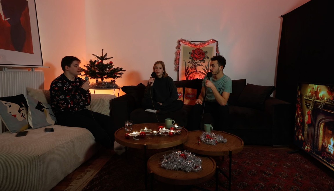 Extrait du talk-show d'IsepLive sur YouTube, avec Ishelp comme invités