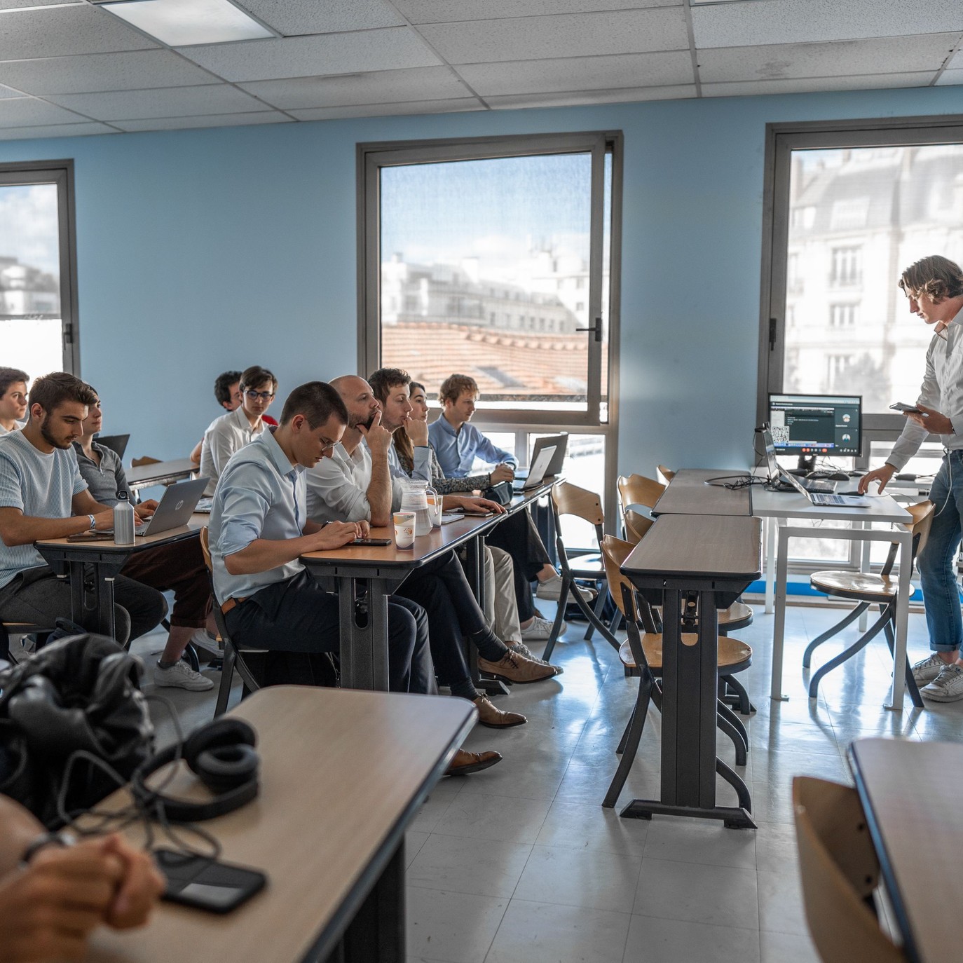 Soutenance finale de la Junior Isep Académie sur le projet d'application pour le Comité UNICEF Paris-Saint-Denis